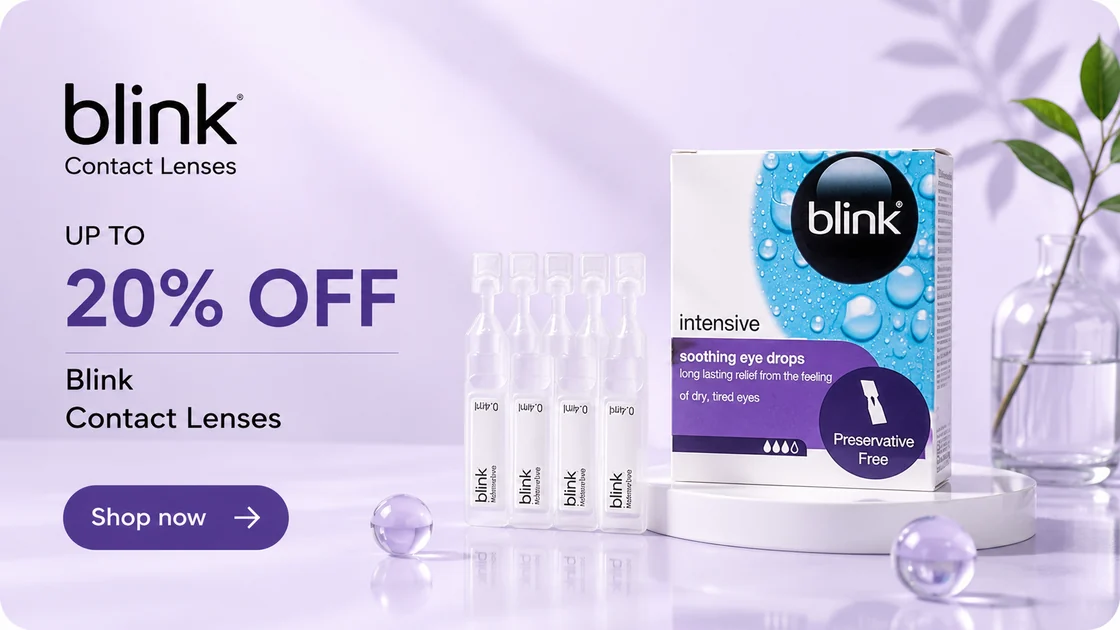Up to 20% off — Blink Contact Lenses